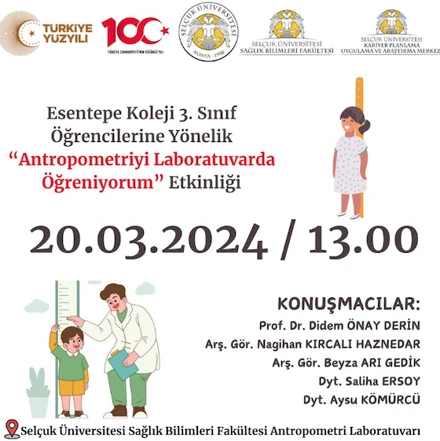 Antropometriyi Laboratuvarda Öğreniyorum